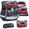 Belmil Schulranzen Classy Schulranzen Set 4-teilig Mit Brustgurt Drift Racing 5