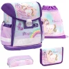 Belmil Schulranzen Classy Schulranzen Set 4-teilig Mit Brustgurt Rainbow Unicorn Magic 5