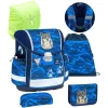 Belmil Schulranzen Classy Schulranzen Set 5-teilig Mit Brustgurt Alpha Wolf 5