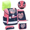 Belmil Schulranzen Classy Schulranzen Set 5-teilig Mit Brustgurt Beautiful Flowers 5