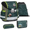 Belmil Schulranzen Classy Schulranzen Set 5-teilig Mit Brustgurt Green Splash 7