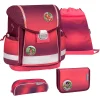 Belmil Schulranzen Classy Schulranzen Set 5-teilig Mit Brustgurt Mahogany 7