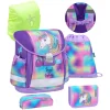 Belmil Schulranzen Classy Schulranzen Set 5-teilig Mit Brustgurt Rainbow Color 7