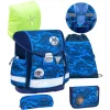 Belmil Schulranzen Classy Schulranzen Set 6-teilig Mit Brustgurt Blue Camouflage 7