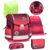 Belmil Schulranzen Classy Schulranzen Set 6-teilig Mit Brustgurt Mahogany 5