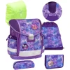 Belmil Schulranzen Classy Schulranzen Set 6-teilig Mit Brustgurt Violet Universe 7