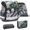 Belmil Schulranzen Classy Set 4-teilig Green Tractor 7