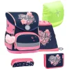 Belmil Schulranzen Compact Schulranzen Set 5-teilig Mit Brustgurt Beautiful Flowers 5