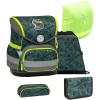 Belmil Schulranzen Compact Schulranzen Set 5-teilig Mit Brustgurt T-rex Roar 7