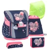 Belmil Schulranzen Customize-me Schulranzen Set 5-teilig Mit Brustgurt, Hüftgurt Beautiful Flowers 5