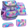 Belmil Schulranzen Mini Fit Schulranzen Set 4-teilig Mit Brustgurt Rainbow Color 7
