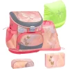 Belmil Schulranzen Mini Fit Schulranzen Set 5-teilig Mit Brustgurt Marble 7
