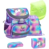 Belmil Schulranzen Mini Fit Schulranzen Set 5-teilig Mit Brustgurt Rainbow Color 7