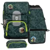 Belmil Schulranzen Motion Schulranzen Set 5-teilig Mit Brustgurt, Hüftgurt Green Splash 5