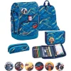 Belmil Schulranzen Premium Comfy Plus Set 5-teilig Baltic 5
