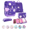 Belmil Schulranzen Premium Comfy Plus Set 5-teilig Dahlia 5