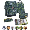 Belmil Schulranzen Premium Comfy Plus Set 5-teilig Iguana 7