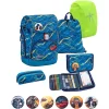 Belmil Schulranzen Premium Comfy Plus Set 6-teilig Baltic 7
