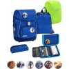 Belmil Schulranzen Premium Comfy Plus Set 6-teilig Estate Blue 7
