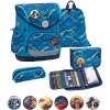 Belmil Schulranzen Premium Compact Plus Set 5-teilig Baltic 7