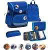 Belmil Schulranzen Premium Compact Plus Set 5-teilig Estate Blue 5