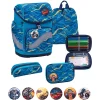 Belmil Schulranzen Premium Smarty Plus Set 5-teilig Baltic 7