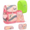 Belmil Schulranzen Smarty Schulranzen Set 6-teilig Mit Brustgurt, Hüftgurt Marble 5