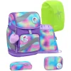 Belmil Schulranzen Smarty Schulranzen Set 6-teilig Mit Brustgurt, Hüftgurt Rainbow Color 7