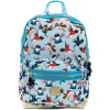 Pick & Pack Rucksack Birds M Blau 7
