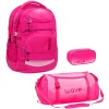 WAVE Rucksack Infinity Set 3-teilig Ombre Light Pink 5